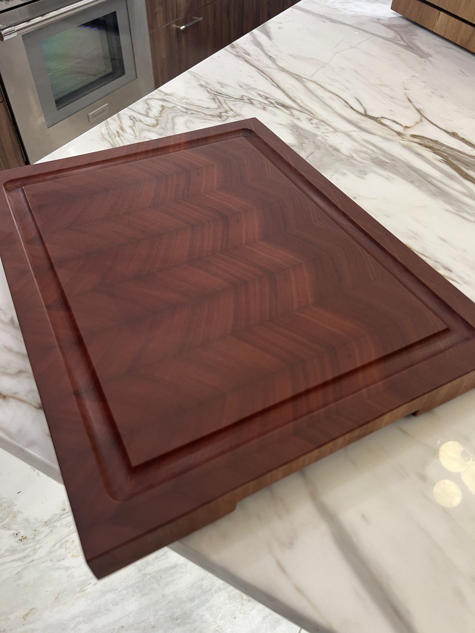 Makore Wood Cutting Board